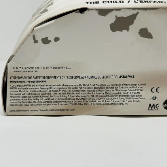 Mattel Disney Star Wars The Child Mandalorian Grogu Baby Yoda 11" Plush Doll - Picture 13 of 15